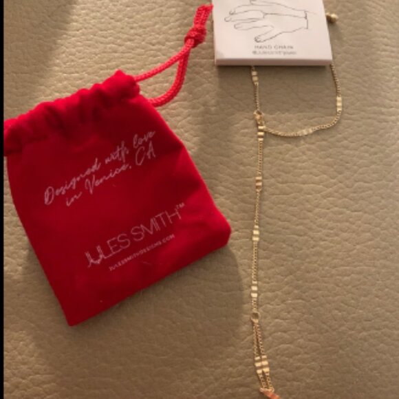 Jules Smith Serena 14K Gold Plate Hand Chain Bracelet - Picture 3 of 7